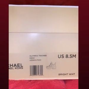 MK Olympia Trainer Mesh Bright White